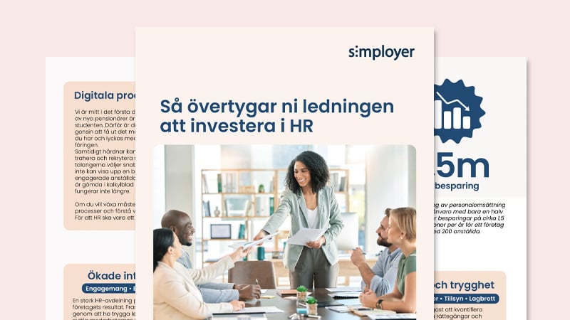 Guide - så övertygar ni ledningen att investera i HR_web