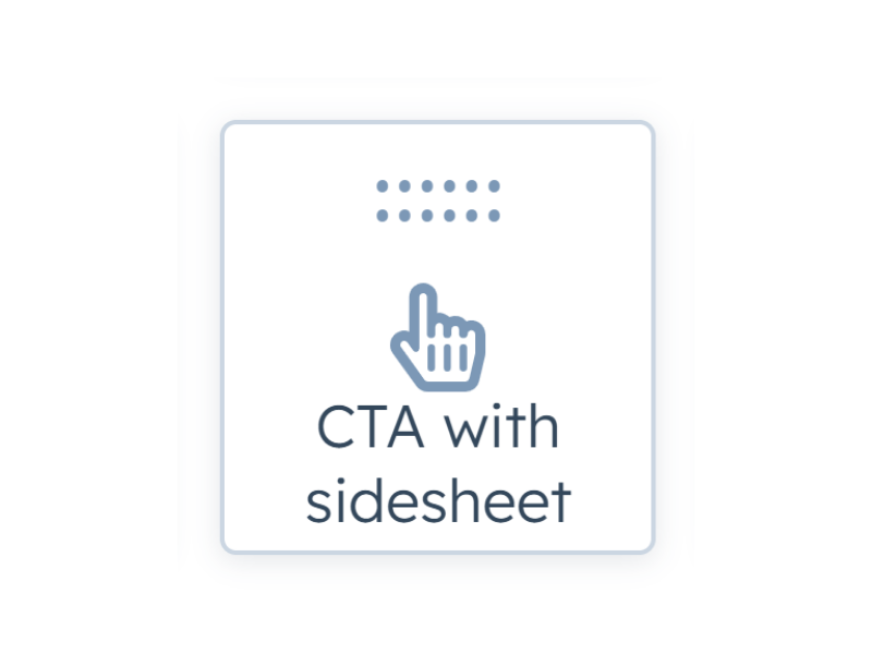 CTA with sidesheet