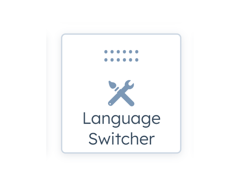 Language switcher