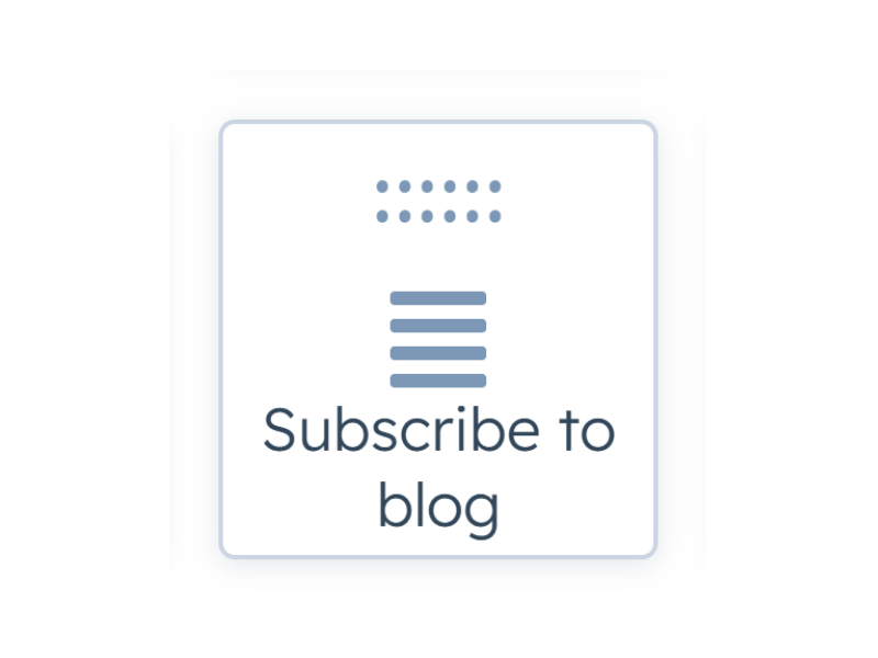 Subscribe to blog