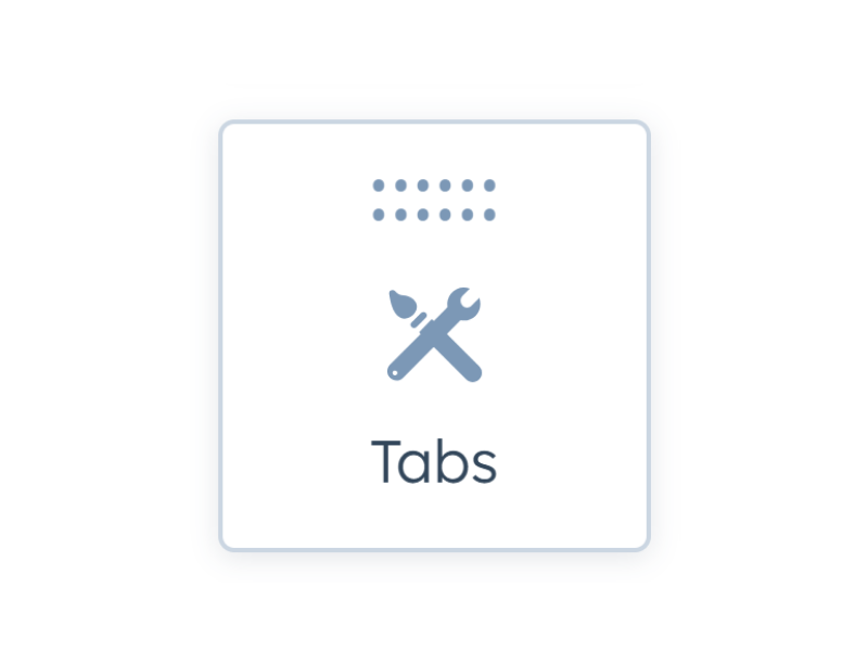 Tabs