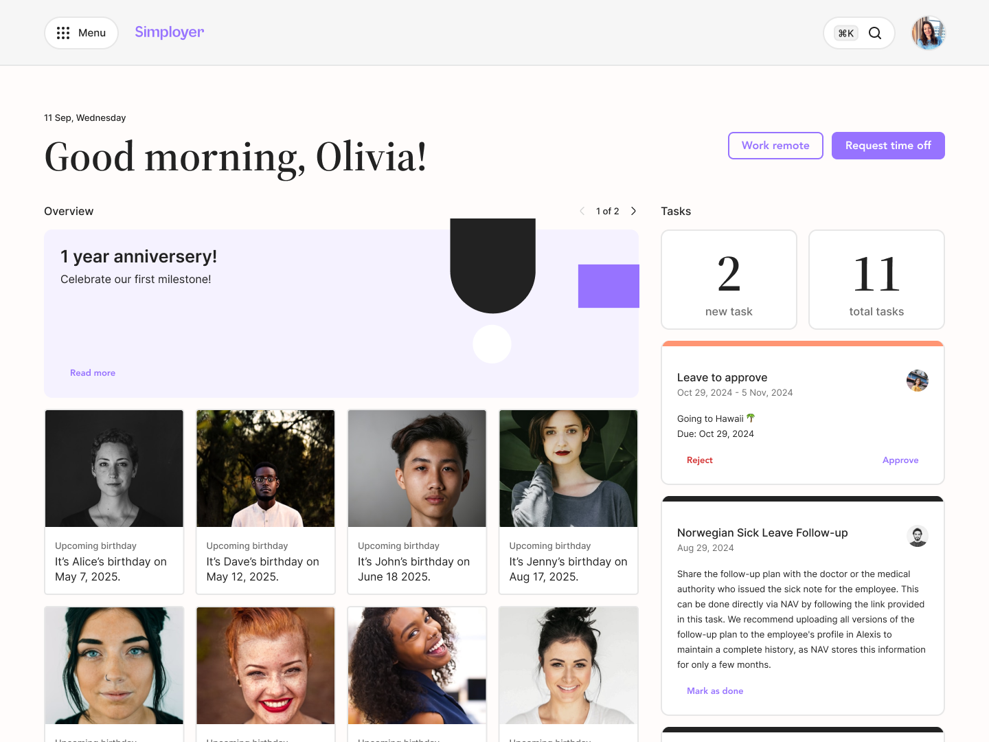 Simployer EdgeHR | Simployer