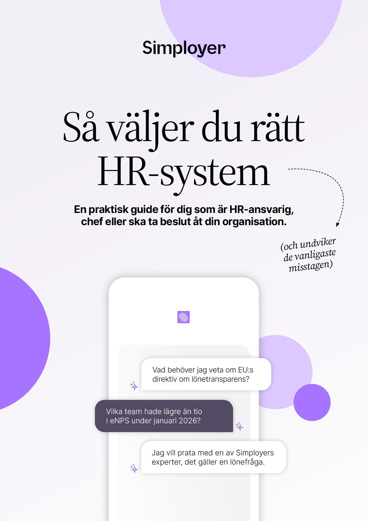 Så väljer du rätt HR-system_SE cover