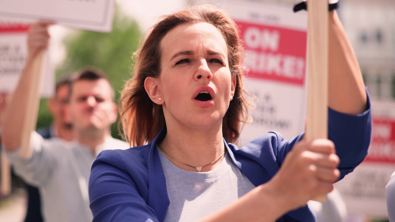 Strejkdemonstrant