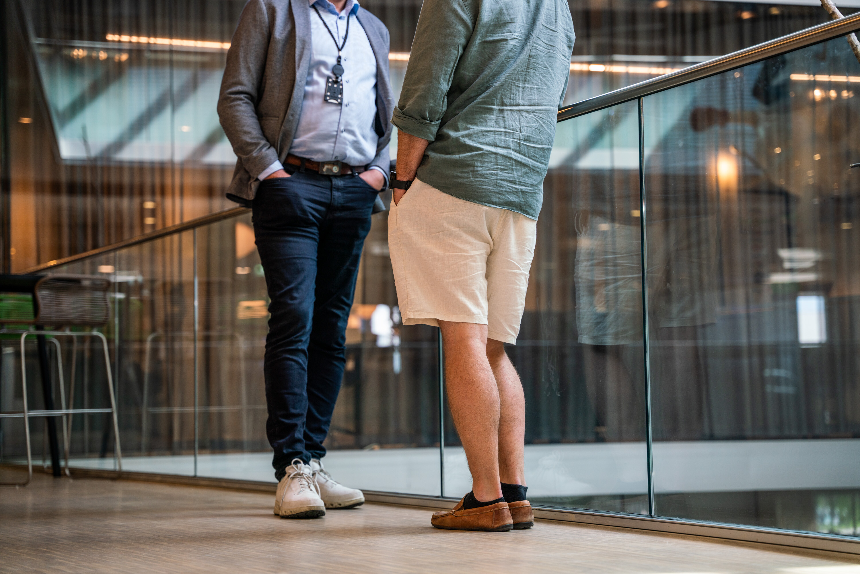 Shorts på jobb