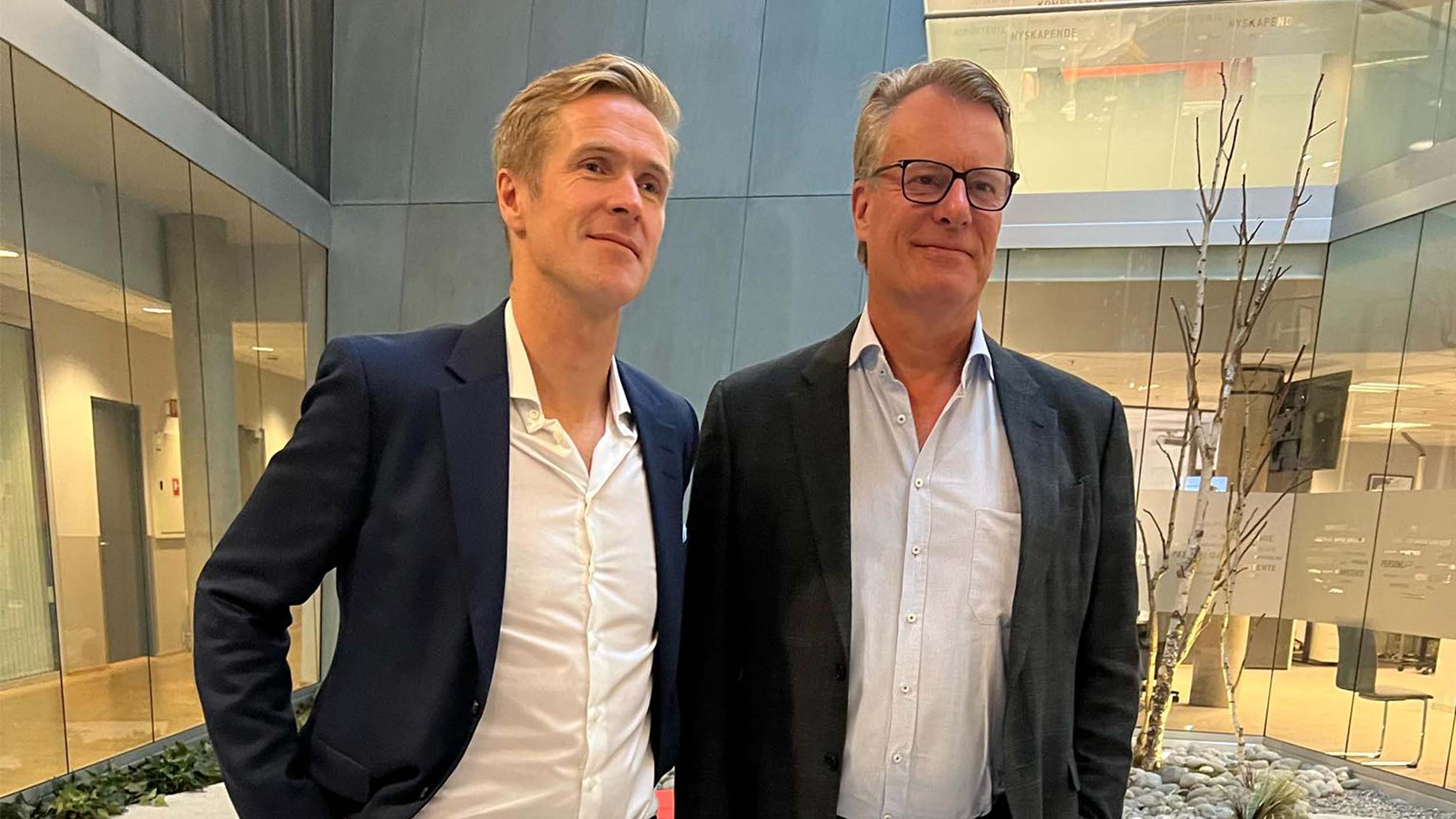 Vigleik Takle og Johan H Andresen
