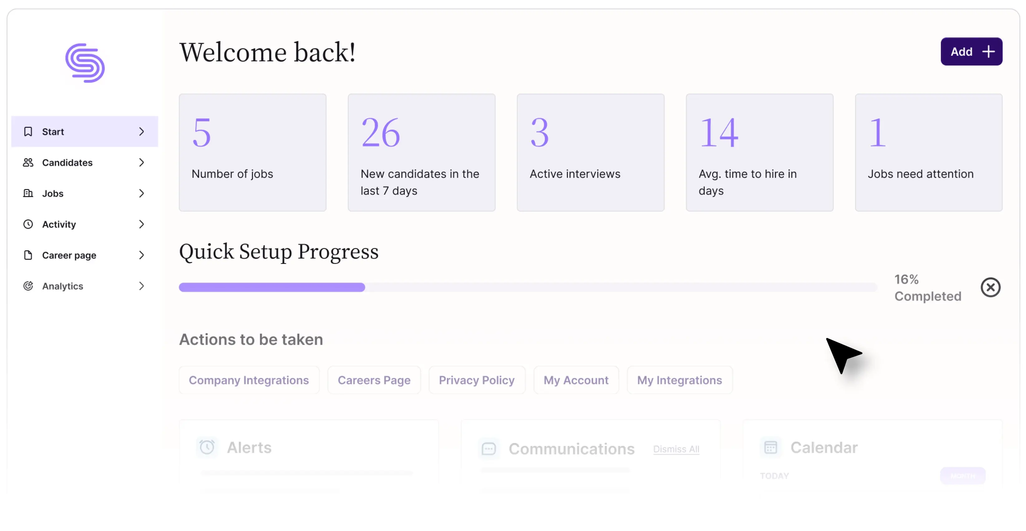 Rekruttering Dashboard for HR